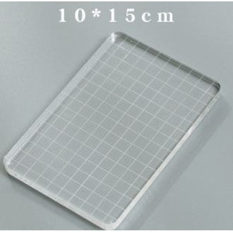 Unbranded Acrylic Blocks for Stamping