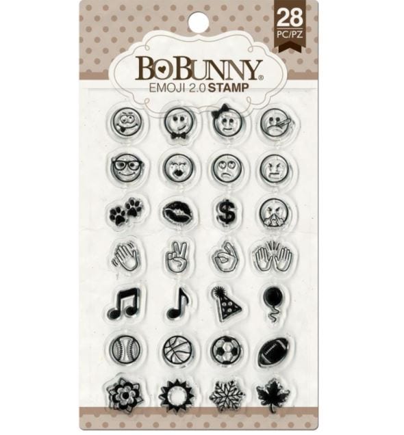 BoBunny Emoji 2.0 Stamps