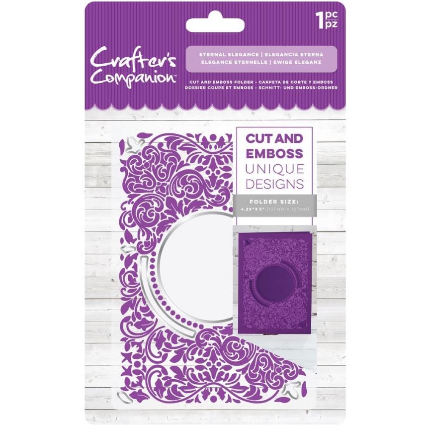 Crafter's Companion Eternal Elegance Cut & Emboss Folder 4.25