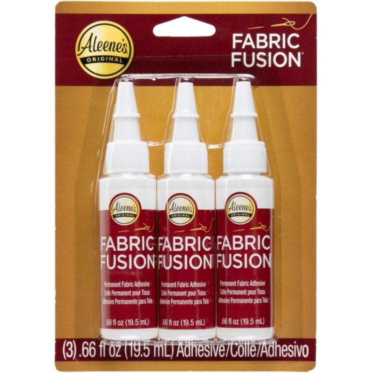 Aleene's Fabric Fusion Pack Permanent Adhesive (0.66 Oz x 3pcs)