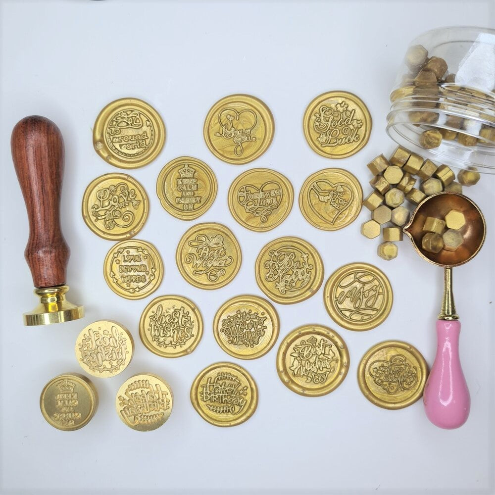 (Options Set 1) Wax Seals Sentiments