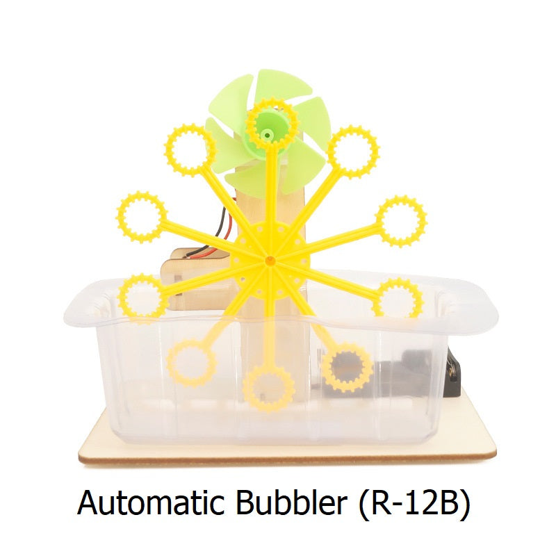 Automatic Bubbler R-12B Premium STEM Toy Kit