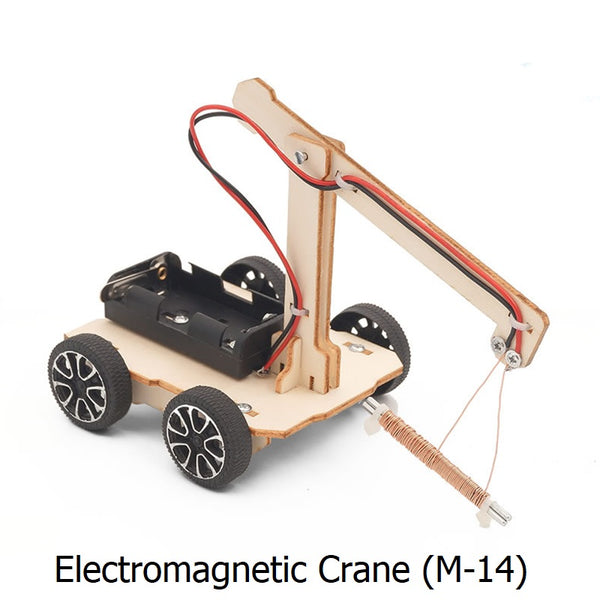 Electromagnetic Crane M-14 Premium STEM Toy Kit