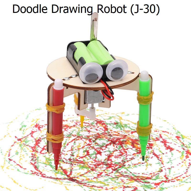 Doodle Drawing Robot J-30 Standard STEM Toy Kit