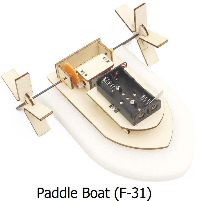 Paddle Boat F-31 Standard STEM Toy Kit