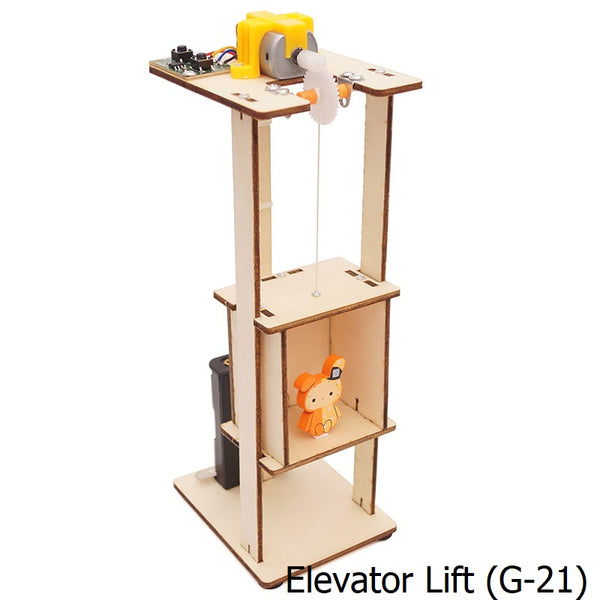 Elevator Lift G-21 Standard STEM Toy Kit