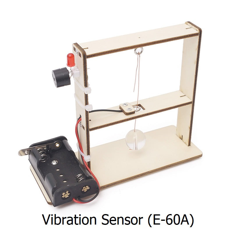 Vibration Sensor E-60A Basic STEM Toy Kit