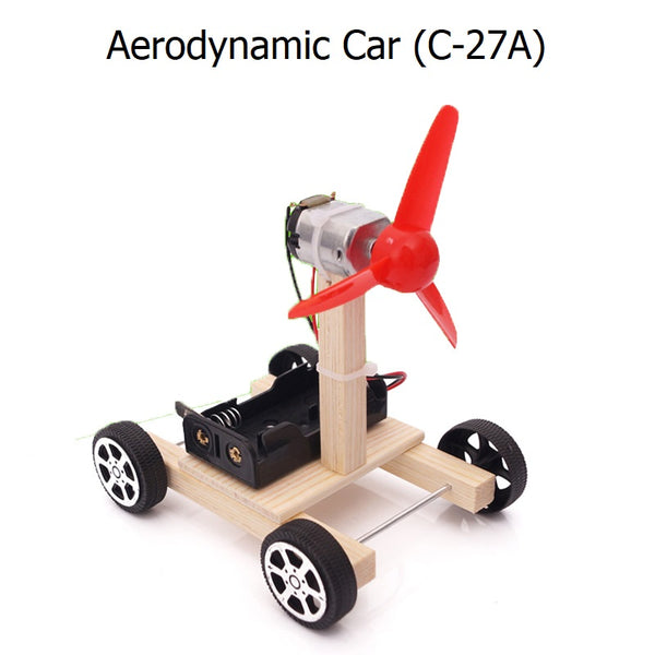 Aerodynamic Car C-27A Basic STEM Toy Kit