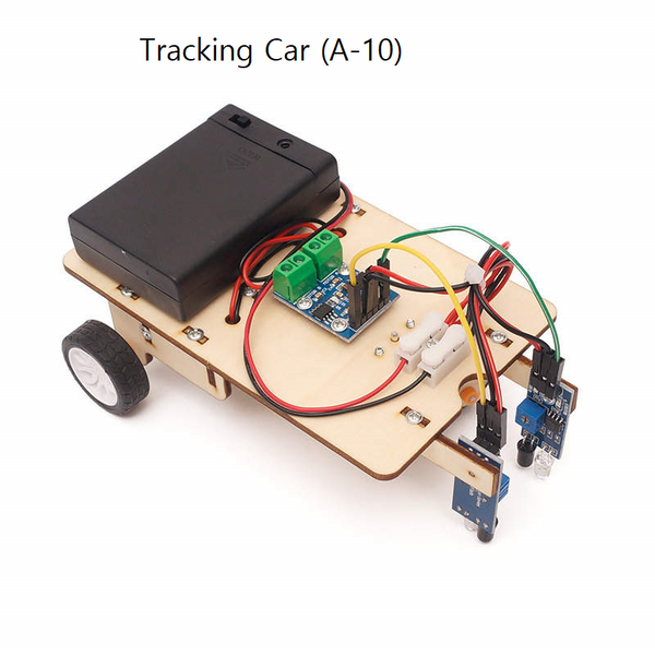 Tracking Car A-10 STEM Toy Kit