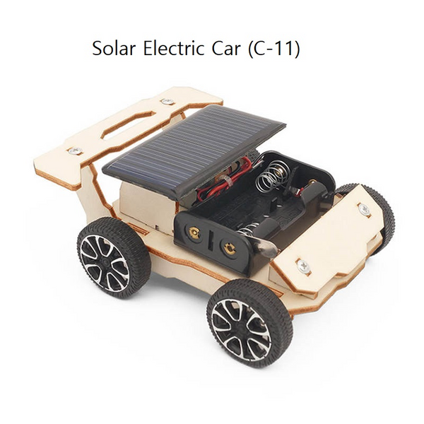 Solar Electric Car C-11 Premium STEM Toy Kit