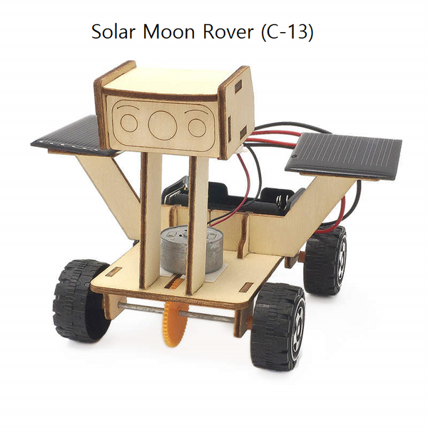 Solar Moon Rover C-13 Premium STEM Toy Kit