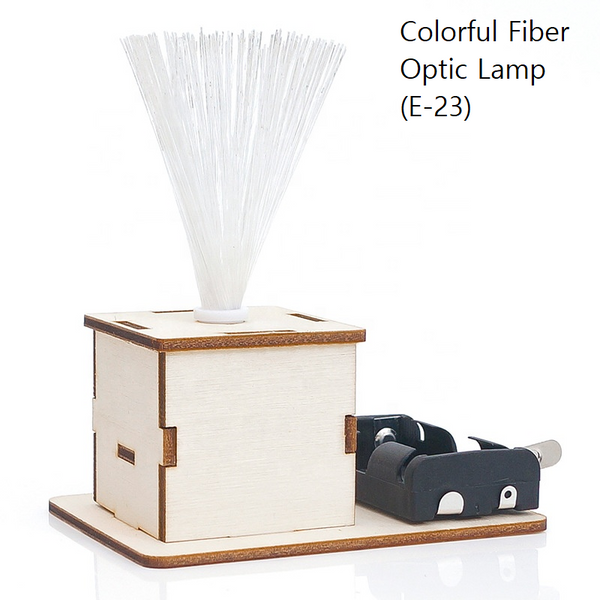 Colorful Fiber Optic Lamp E-23 BASIC Stem Toy Kit