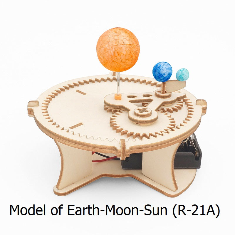 Model of Earth-Moon-Sun R-21A Premium STEM Toy Kit