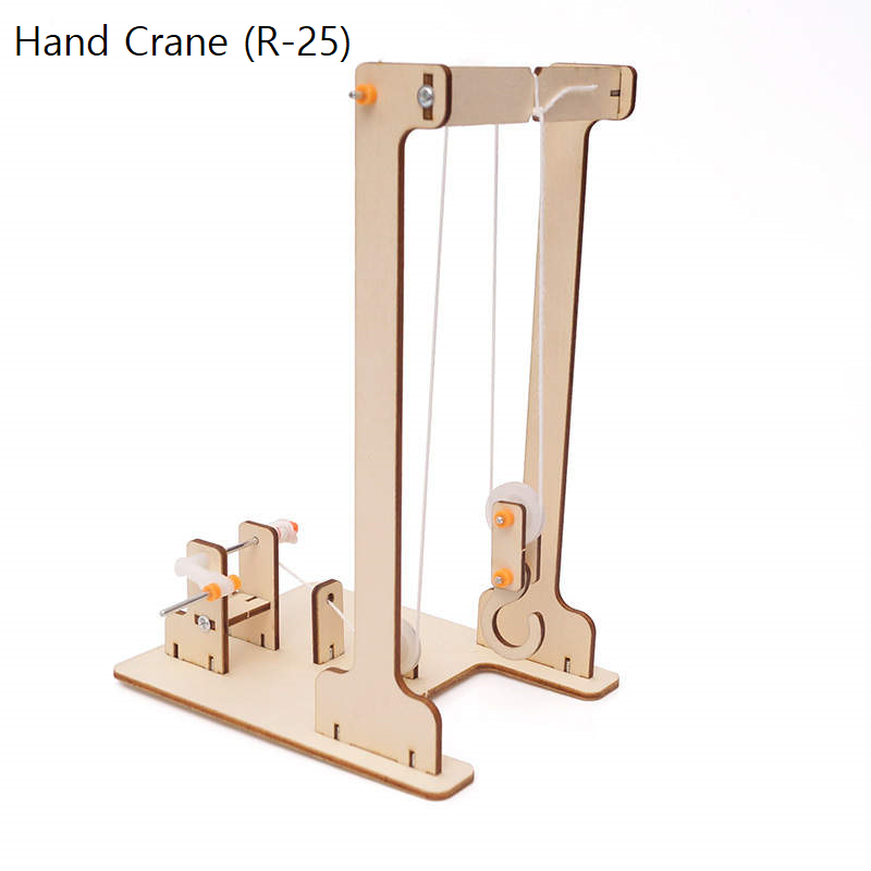 Hand Crane R-25 Standard STEM Toy Kit