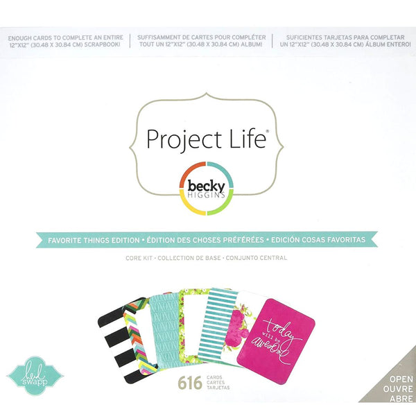Project Life My Favorite Things Edition (Core Kit and Sampler Set Available)