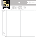 DCWV Insta Photo Fun 2"x2" Photo Inserts