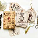 Vintage Hang Tags Postcards (30pcs) MoCard