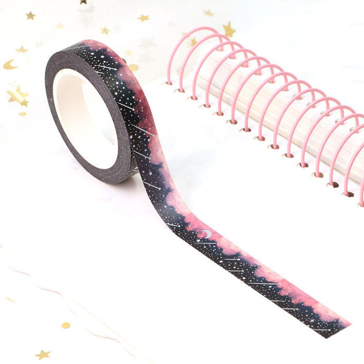 Foil Starry Sky Washi Tape 10mm x 10m