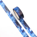 Blue Night Sky Washi Tape 15mm x 10m