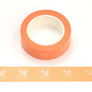 Pink Foil Bunny Washi Tape 15mm x 10m