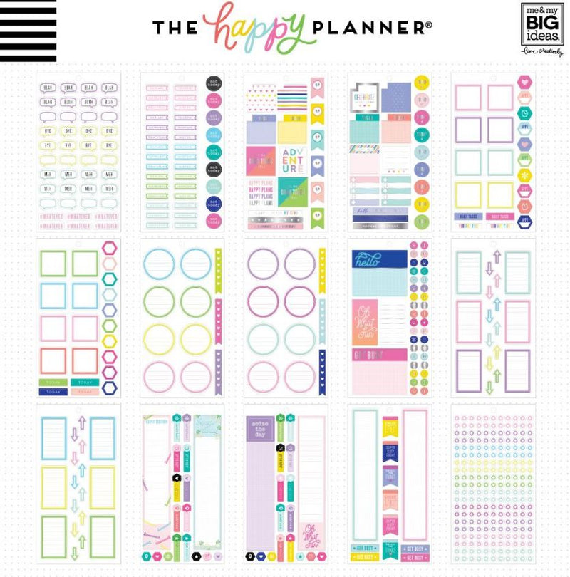 Me and My Big Ideas Neon Lights Happy Planner Value Pack Stickers