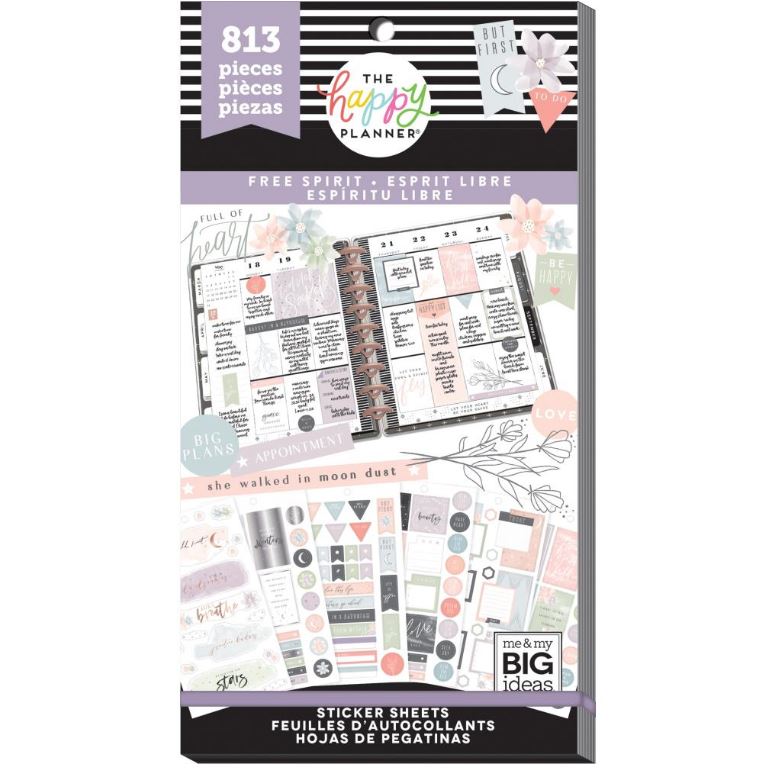 Free Spirit Happy Planner Value Pack Stickers 938 Stickers