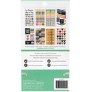 American Crafts Crate Paper Sticker Book w/ Foil 4.75" x 8"