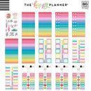 Me & My Big Ideas Brights 100 Sheets Happy Planner Mega Value Pack Stickers