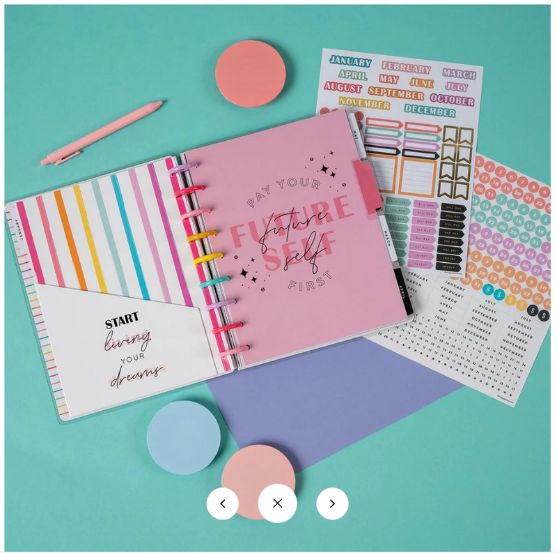 Happy Planner Bright Budget Classic Planner Extension Pack