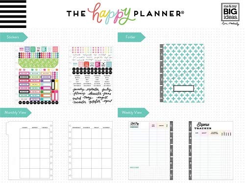 Happy Planner Medium Undated Planner Extension Pages