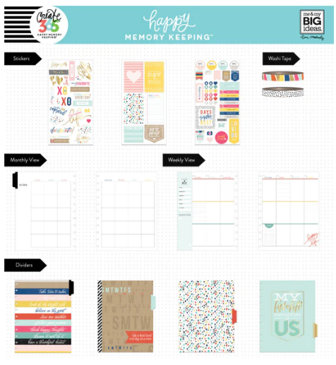 True Story Kit Happy Planner 12-Month Big Planner Box