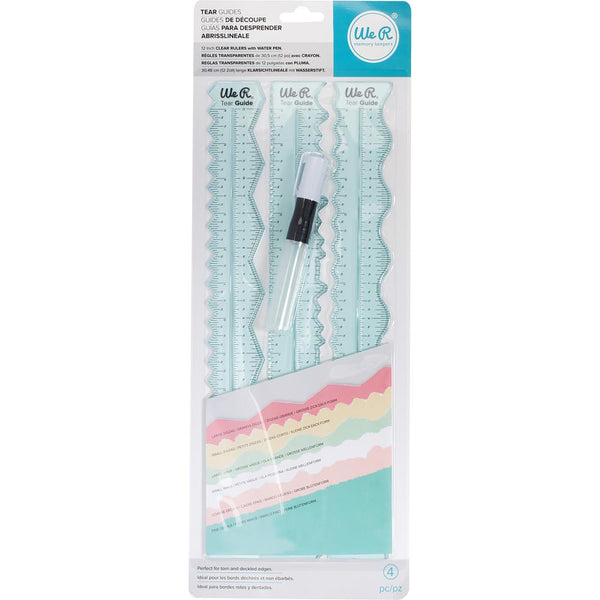 We R Memory Keepers Tear Guides 4/Pkg