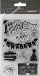 Kaisercraft  Clear Stamp - Oh Happy Day 4"x6"