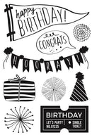 Kaisercraft  Clear Stamp - Oh Happy Day 4"x6"