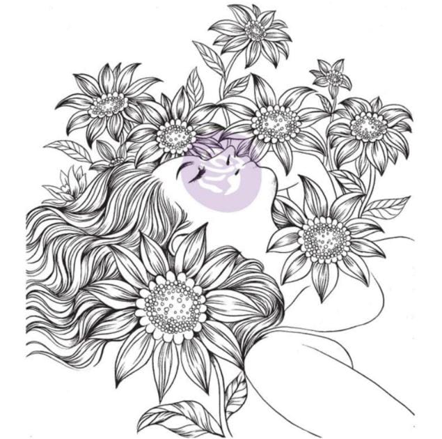 Prima Marketing Katherine Prima Princesses Cling Stamp 5