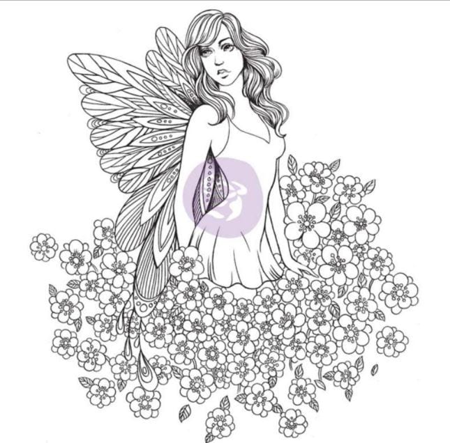 Prima Marketing Lauren Prima Princesses Cling Stamp 5