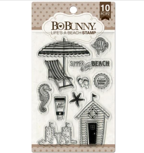 BoBunny Life's A Beach Stamps