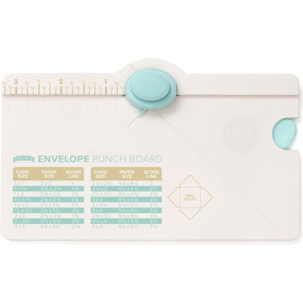 We R Memory Keepers Mini Envelope Punch Board