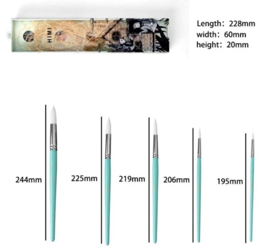 MIYA HIMI Paint Brush Gift Set (5pcs)