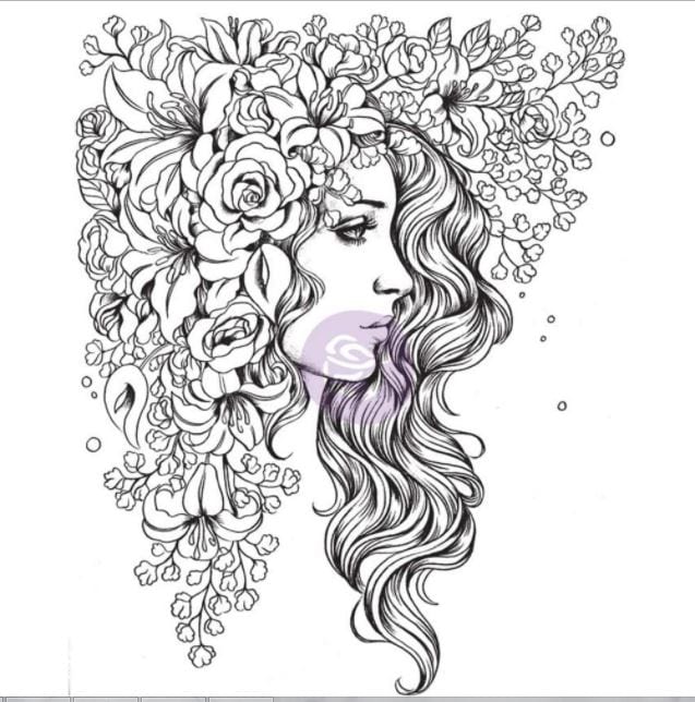 Prima Marketing Natalie Prima Princesses Cling Stamp 5