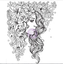 Prima Marketing Natalie Prima Princesses Cling Stamp 5"X7"