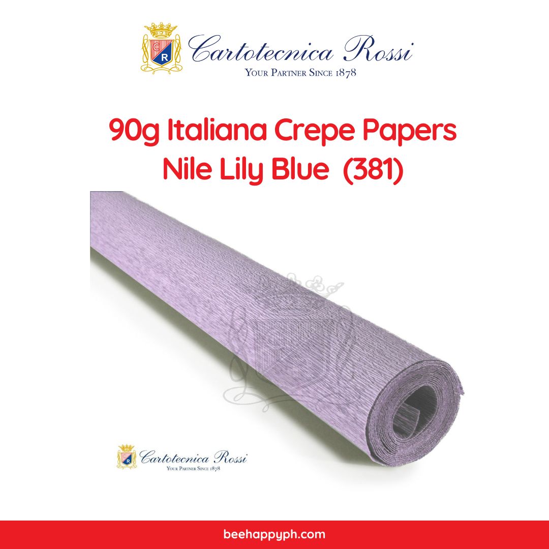 Cartotecnica Rossi Crepe Papers 90g (Pink, Purple & Red Shades) Full Roll Premium Italian Crepe Papers