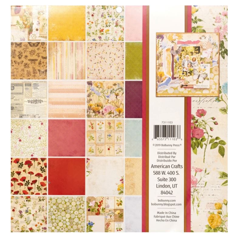 BoBunny Botanical Journal Collection 12