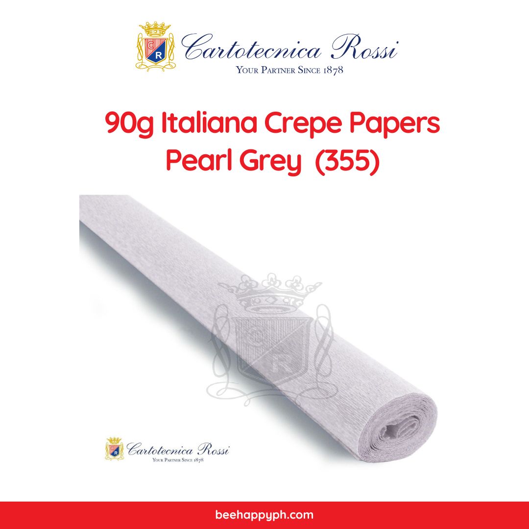 Cartotecnica Rossi Crepe Papers 90g (Pink, Purple & Red Shades) Full Roll Premium Italian Crepe Papers