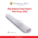 Cartotecnica Rossi Crepe Papers 90g (Pink, Purple & Red Shades) Full Roll Premium Italian Crepe Papers
