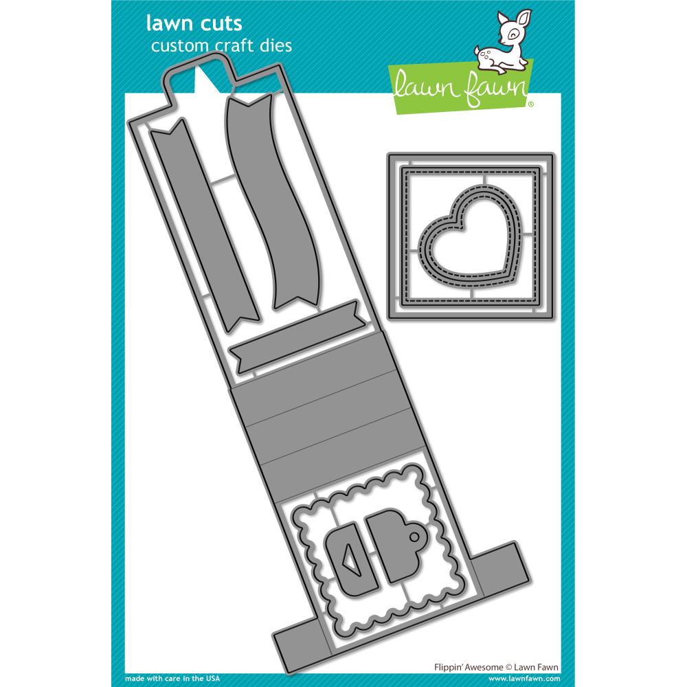 Lawn Cuts Custom Craft Die -Flippin Awesome