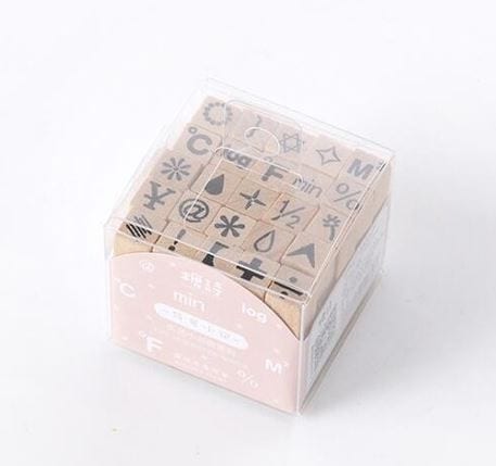 Infeel.Me Mini Rubber Stamp Set 25pcs