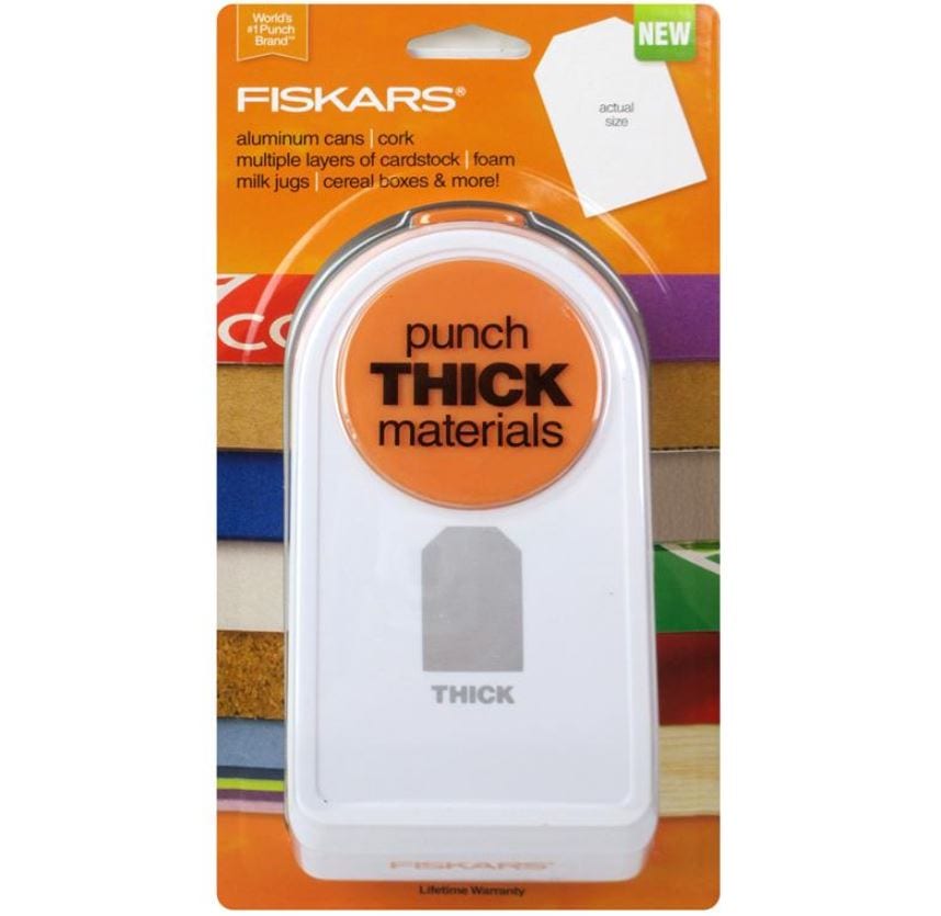 Fiskars Punch Thick Tag 1.5
