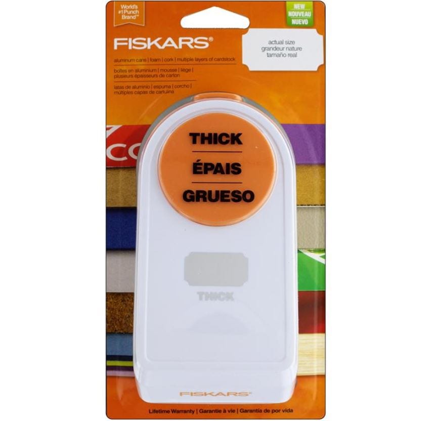 Fiskars Punch Thick Label 2