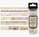 Tim Holtz Merchant Design Washi Tape Set Idea-Ology - 6 Rolls